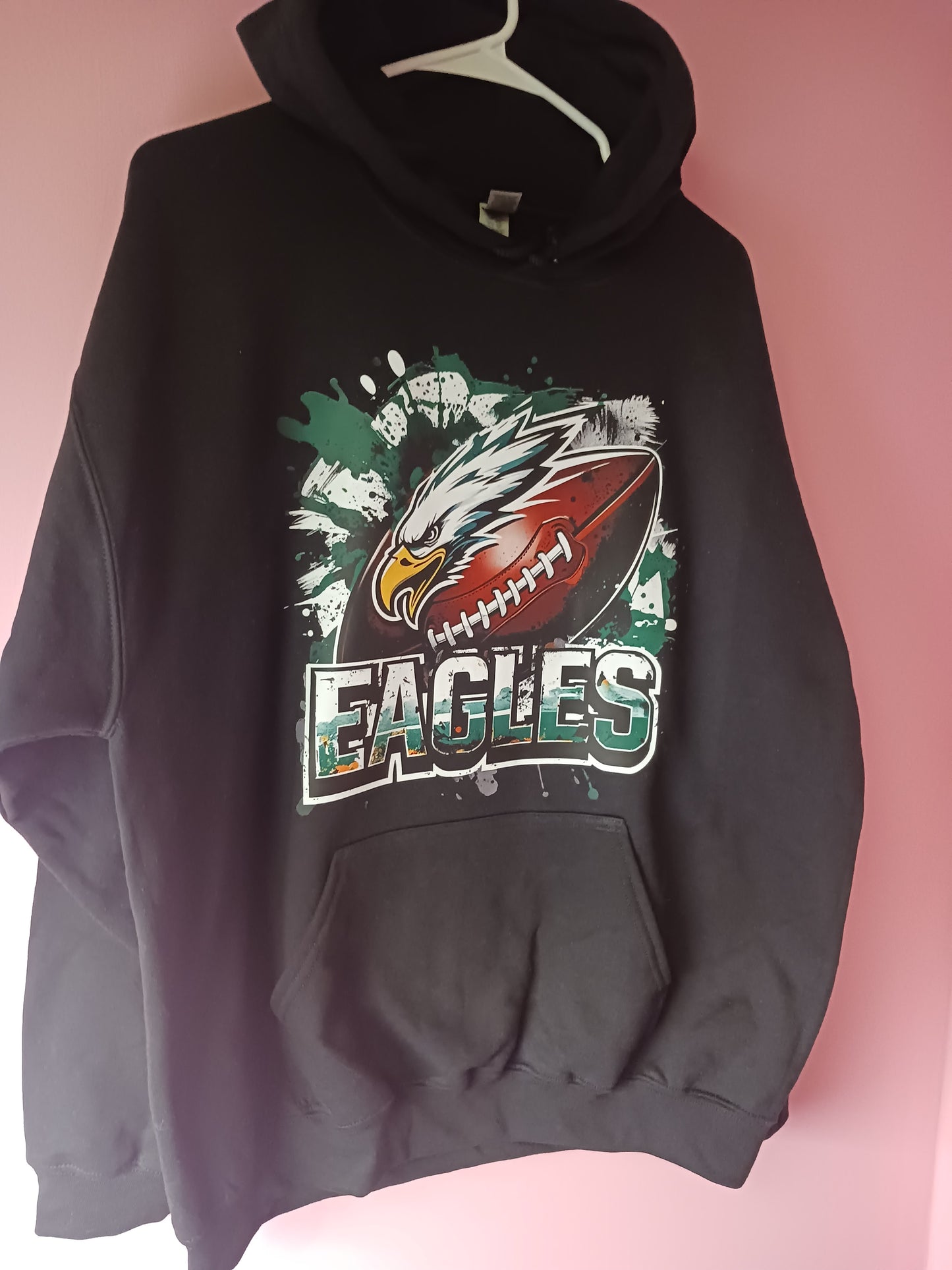 Team bird football hoodie