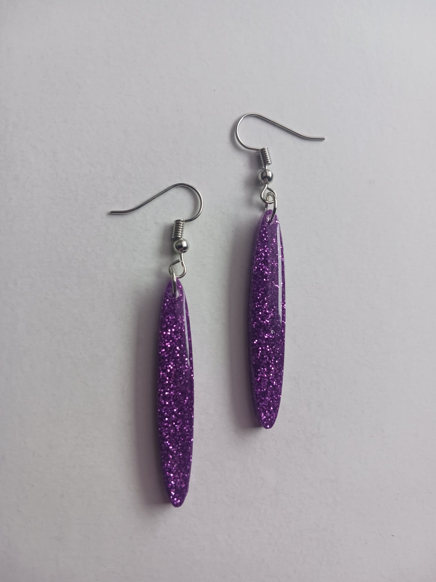 Handmade Long bar dangle earrings