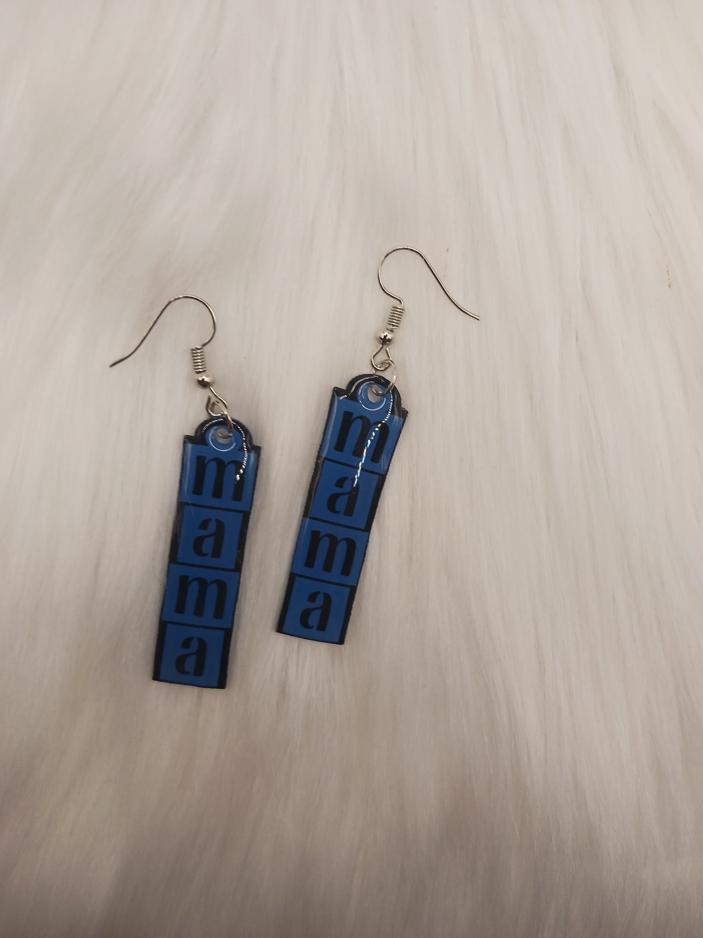 Mama dangle earrings