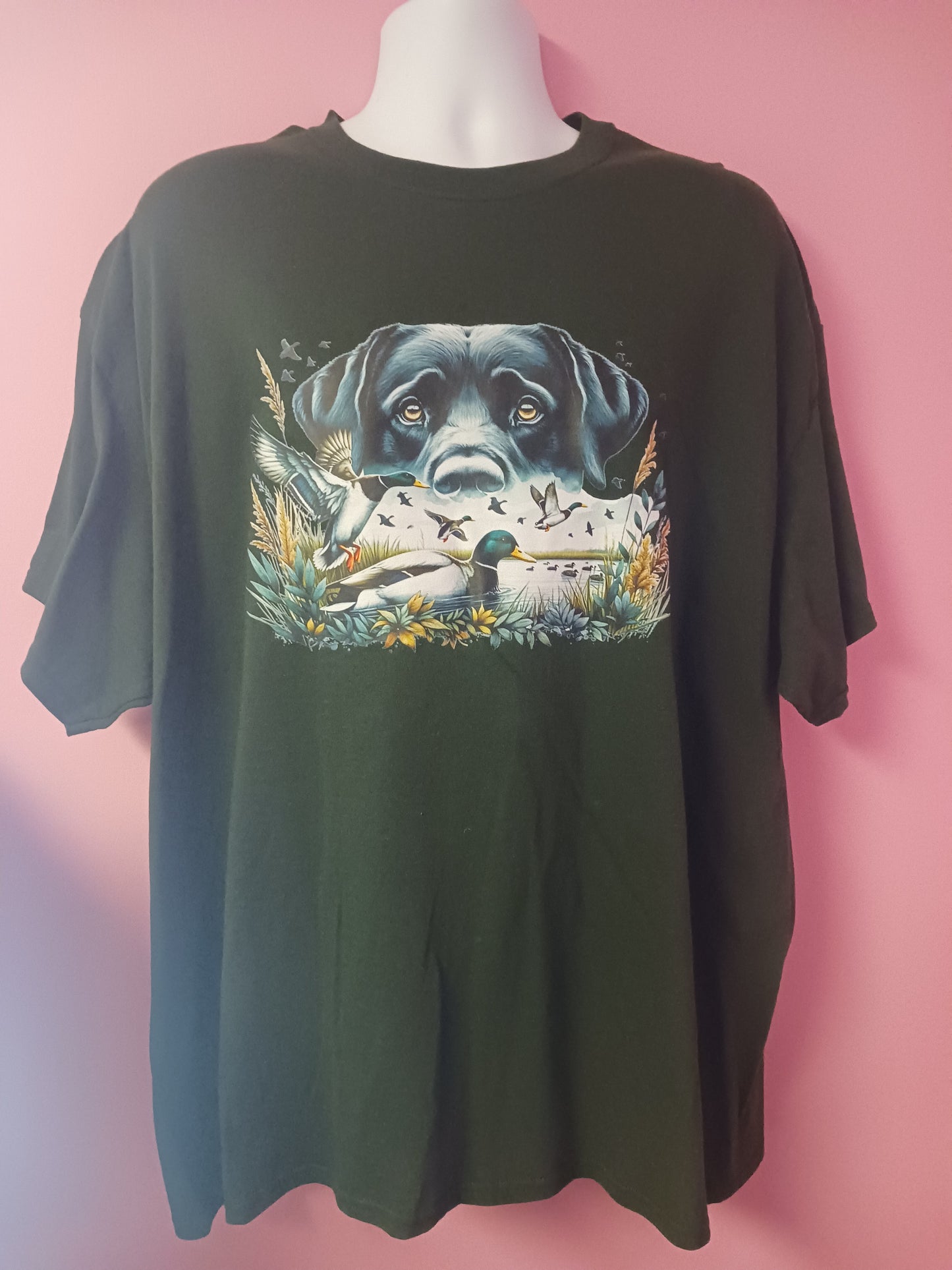 Duck hunter dog T-shirt