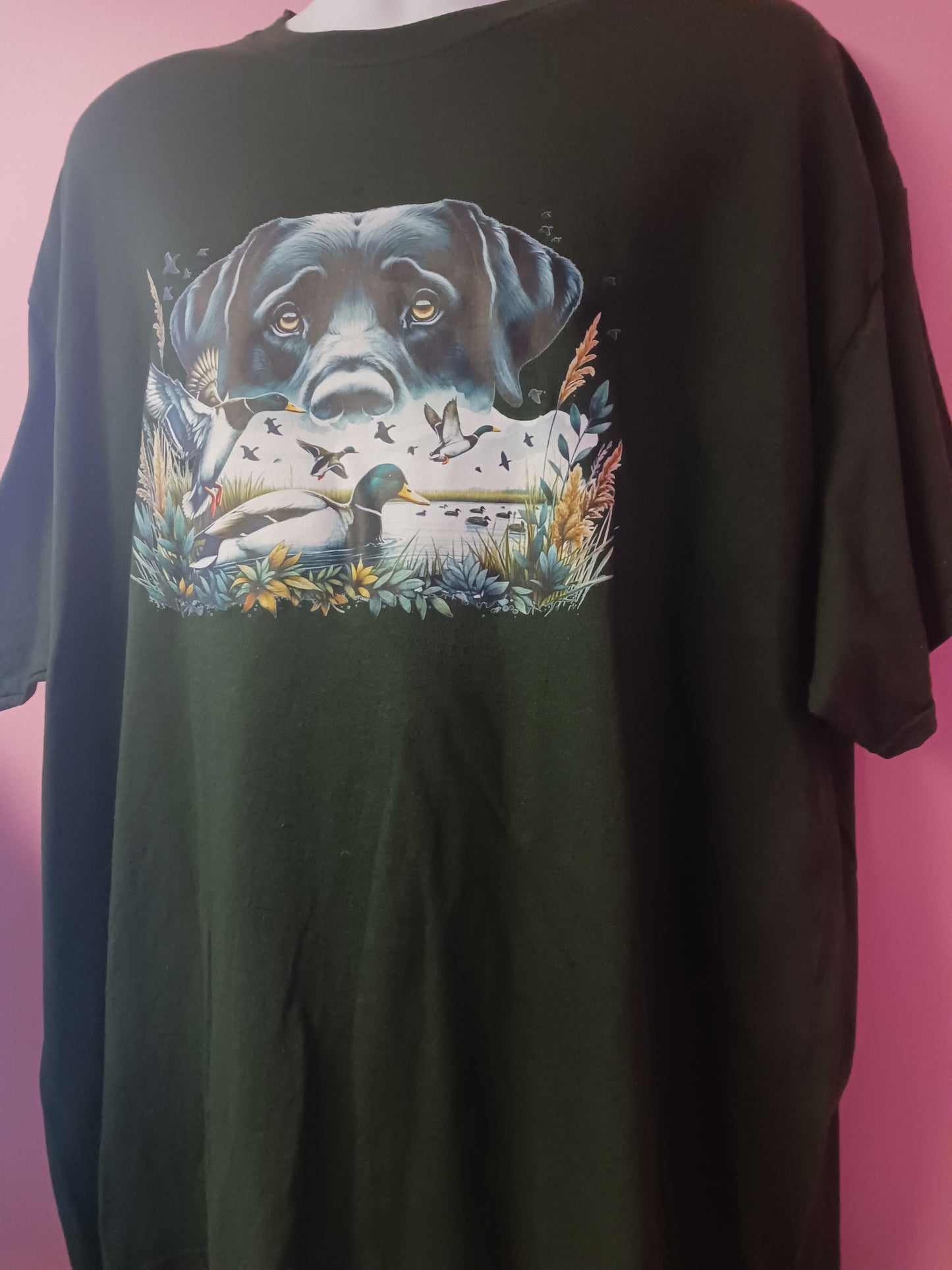 Duck hunter dog T-shirt