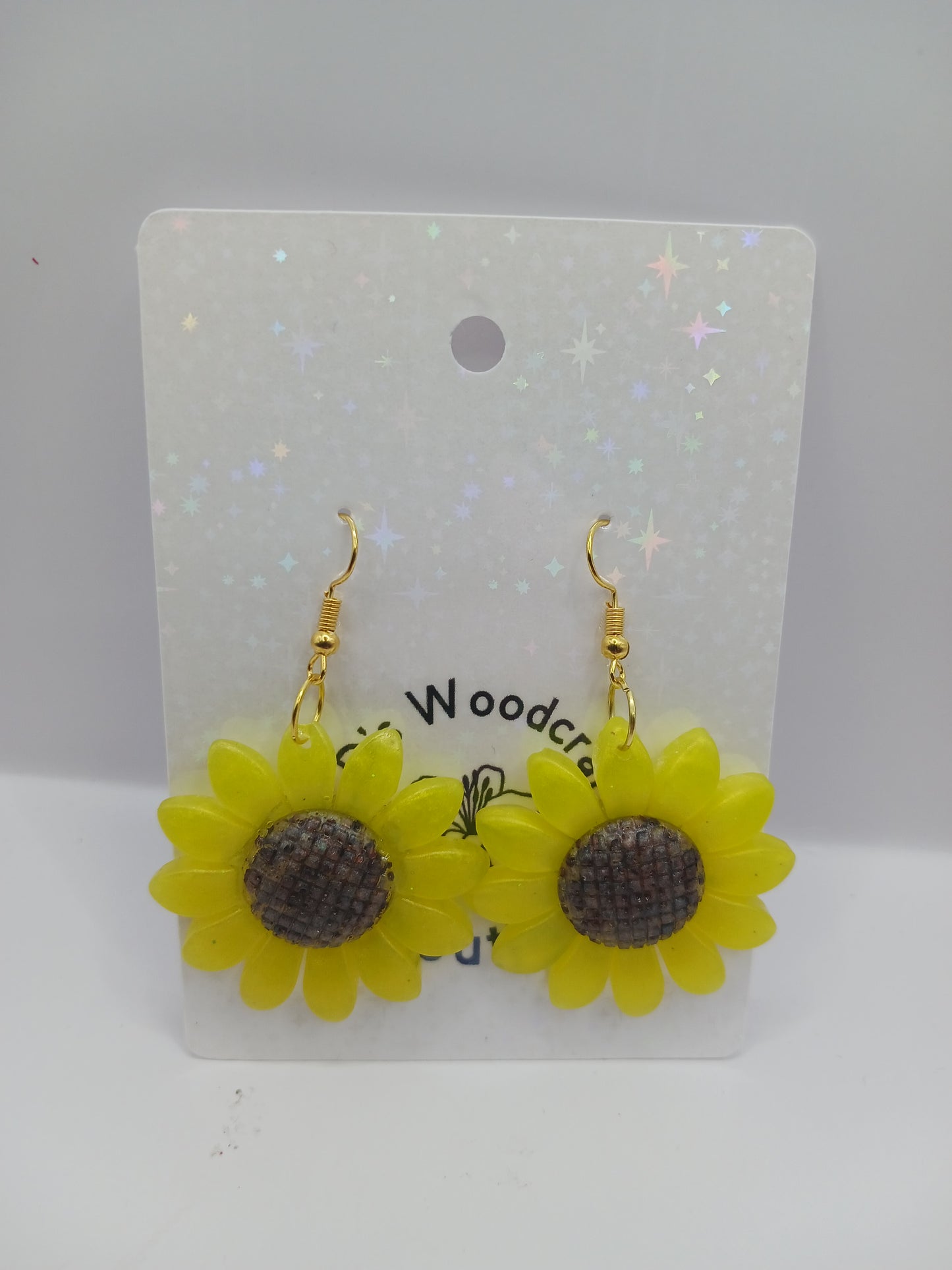 Sunflower Dangle Earrings