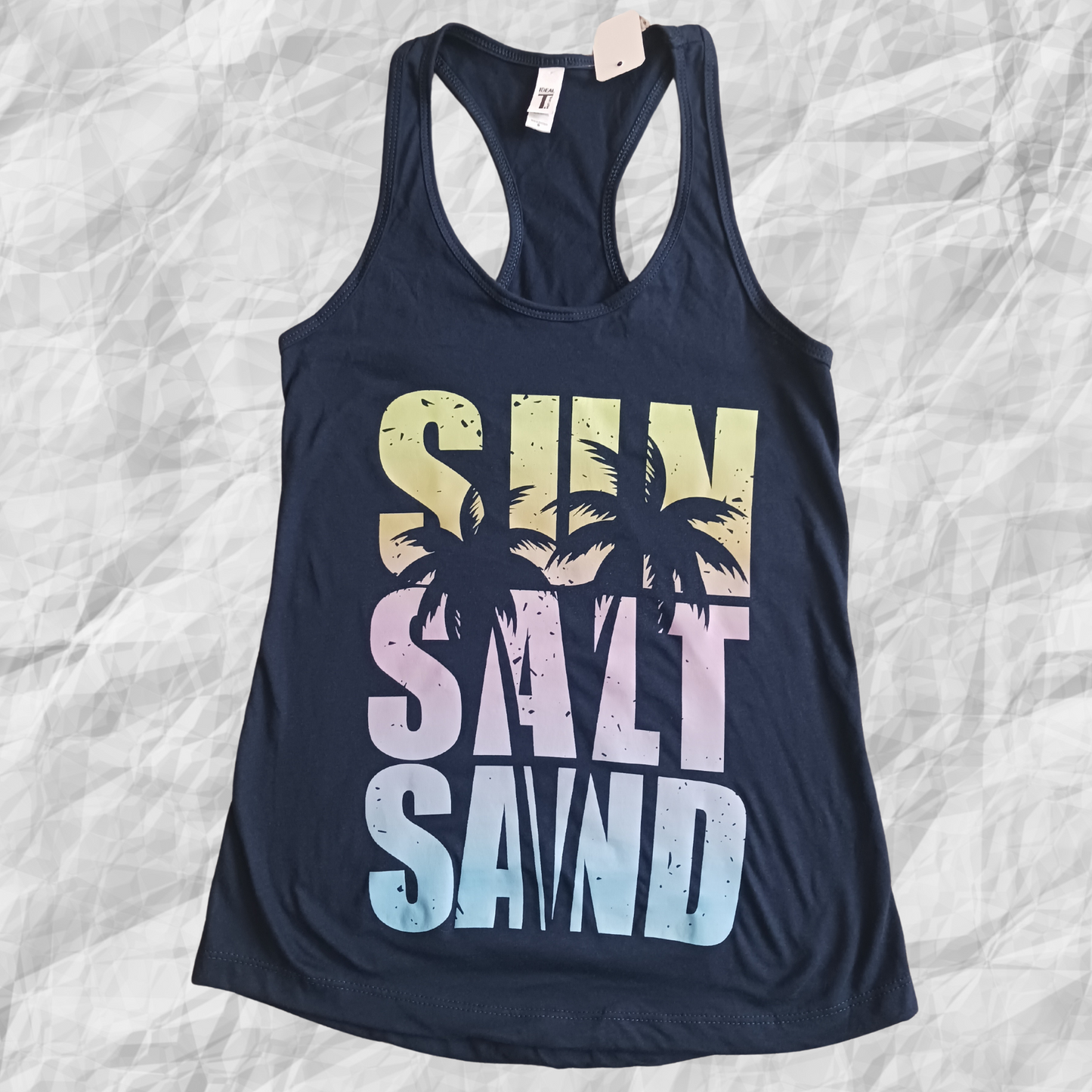 Sun salt sand racerback tank