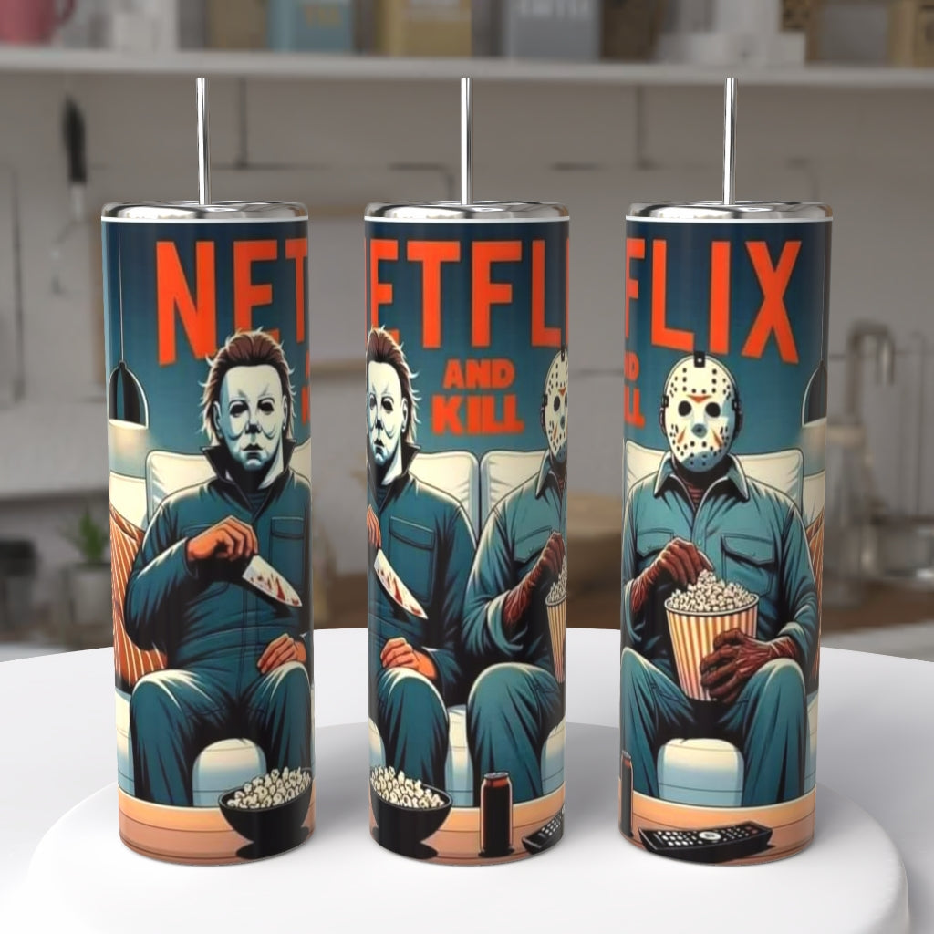 'Flix and kill horror tumbler