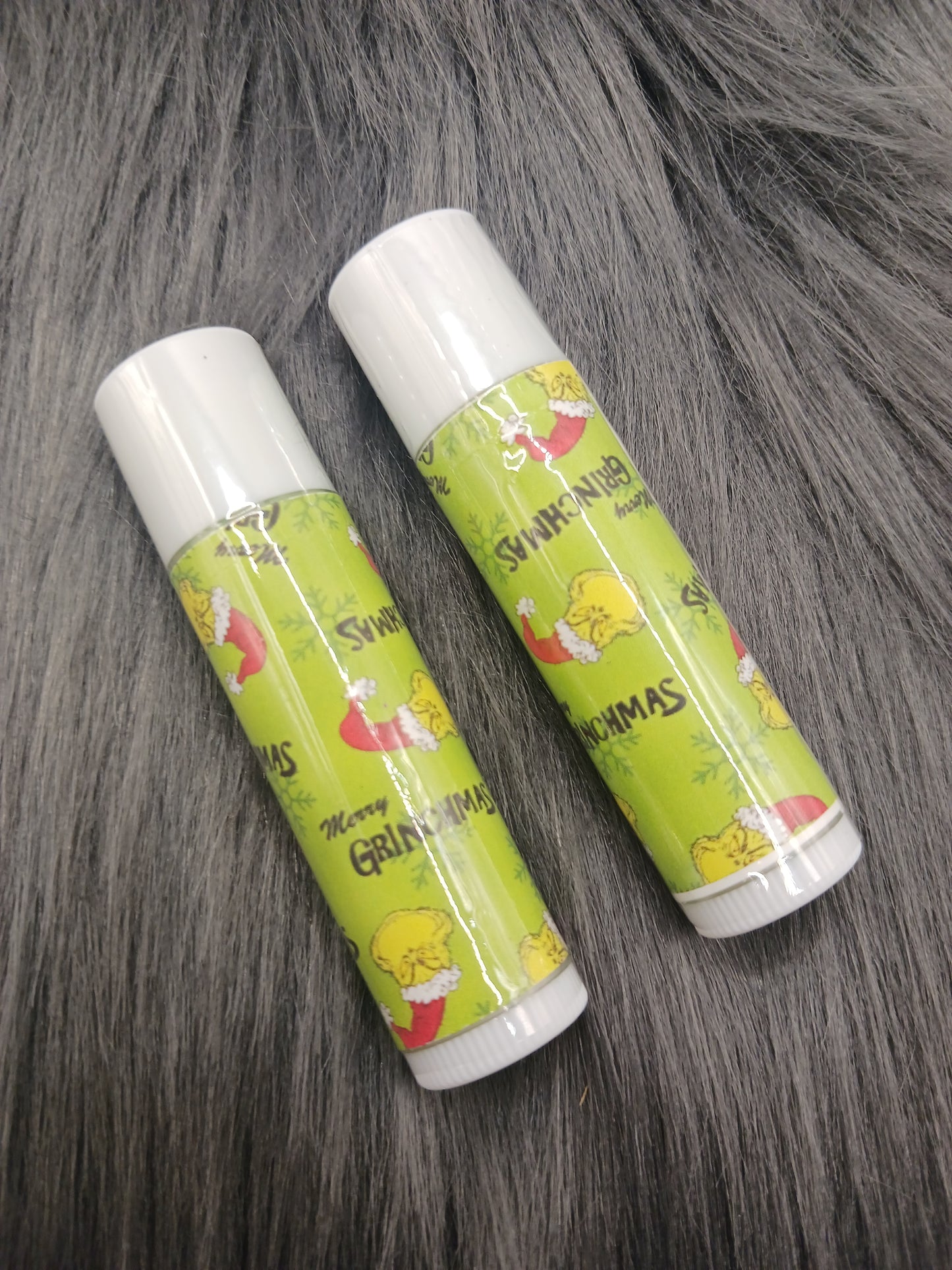 Merry Grinchmas unflavored lip balm