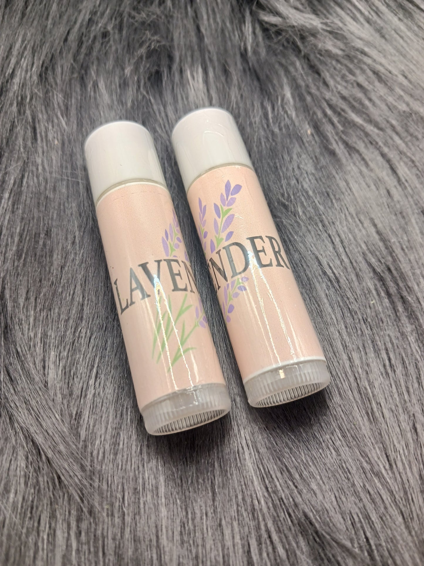 Lavender scented lip balm