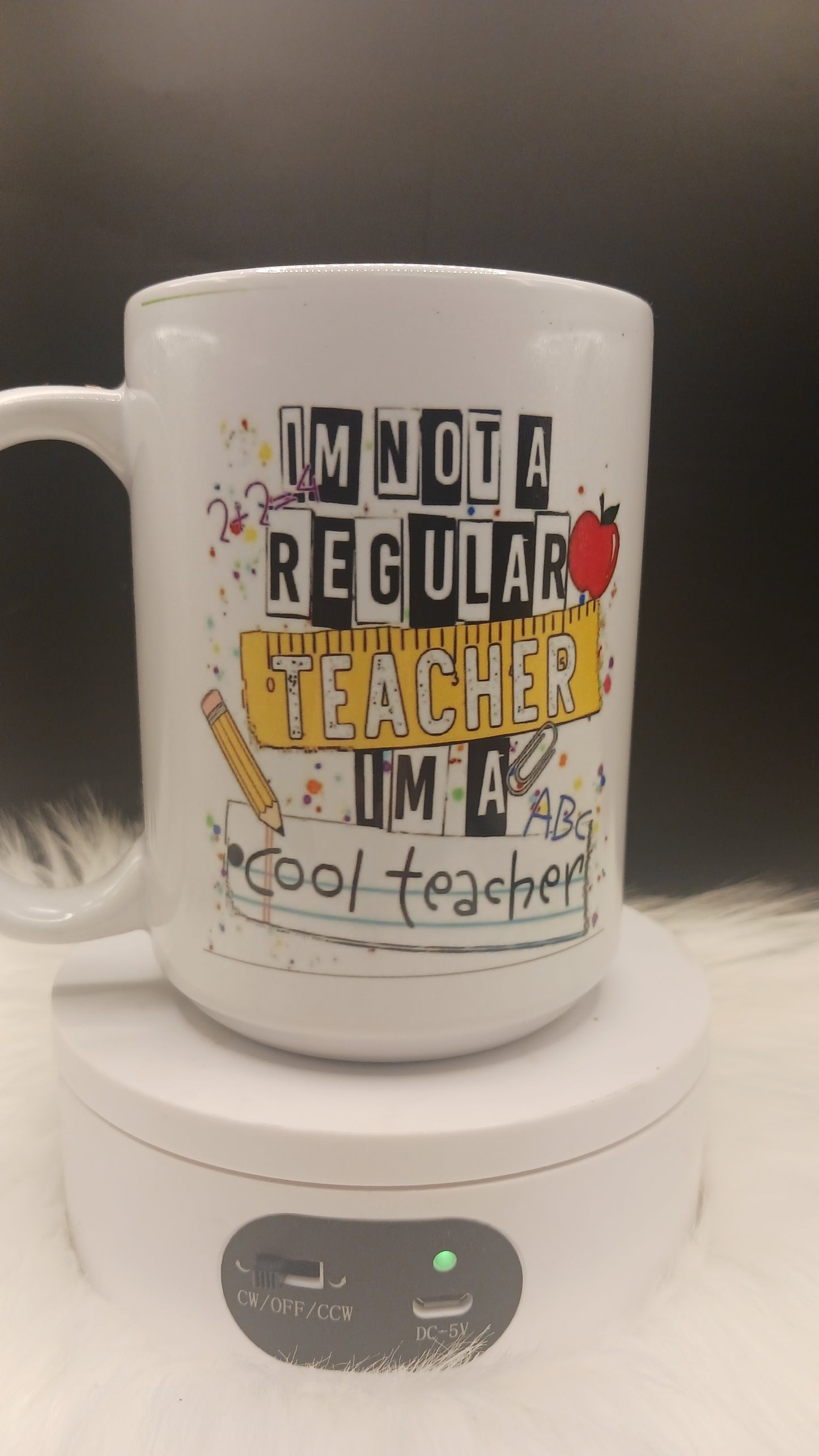 I'm the cool teacher coffee mug