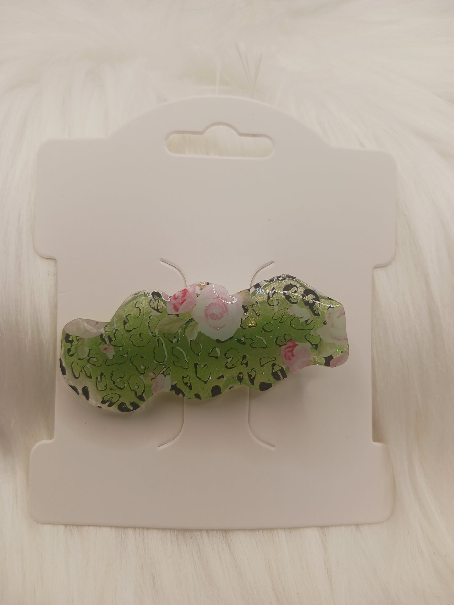 Single handmade hair clips