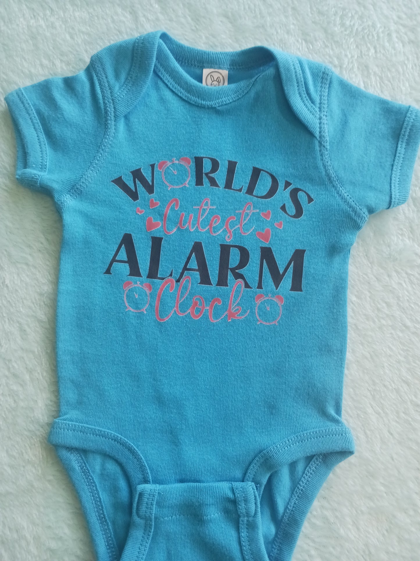 Worlds cutest alarm clock onesie