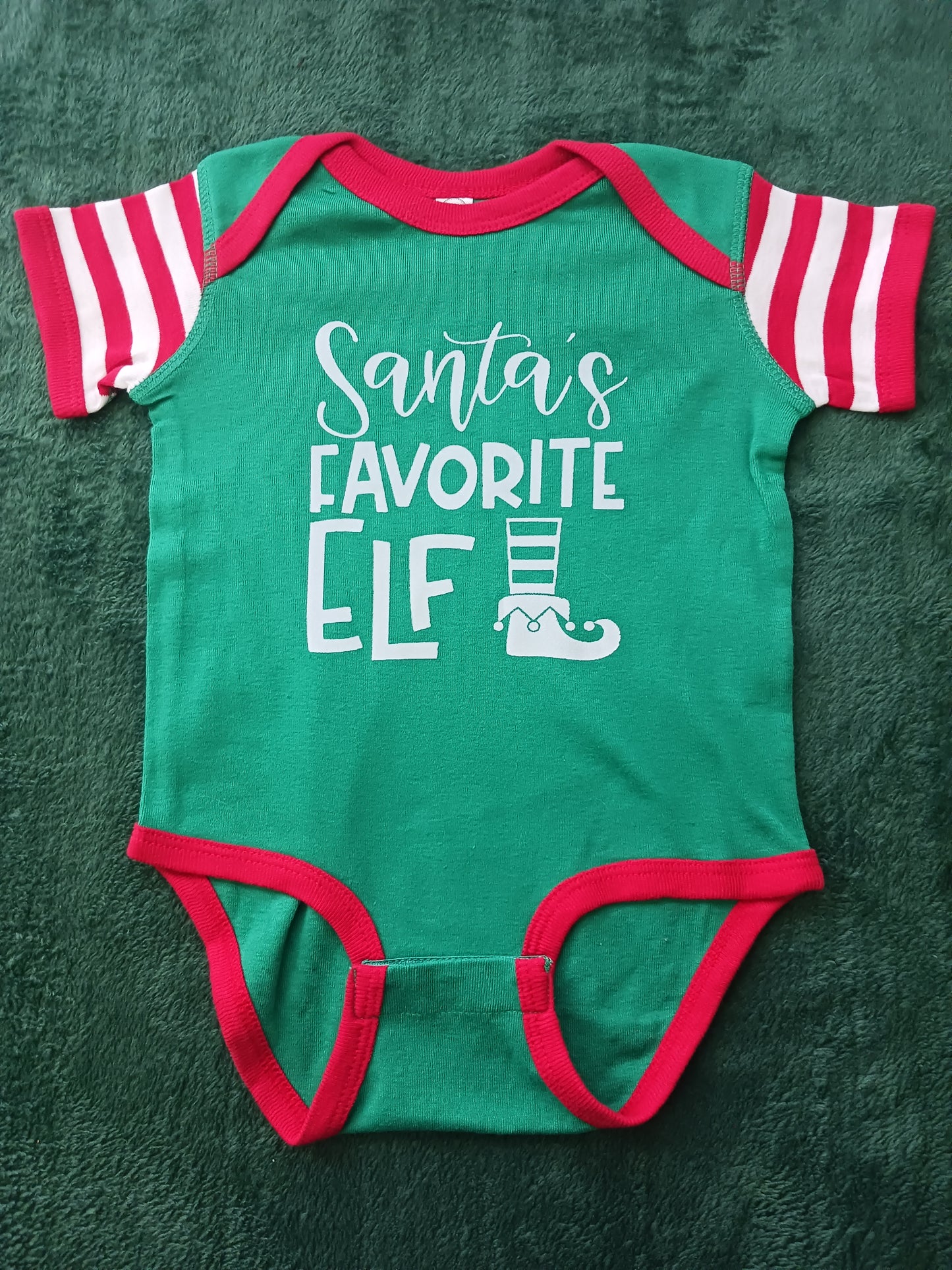 Santa's favorite elf onesie