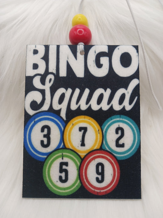 Bingo Squad air freshener