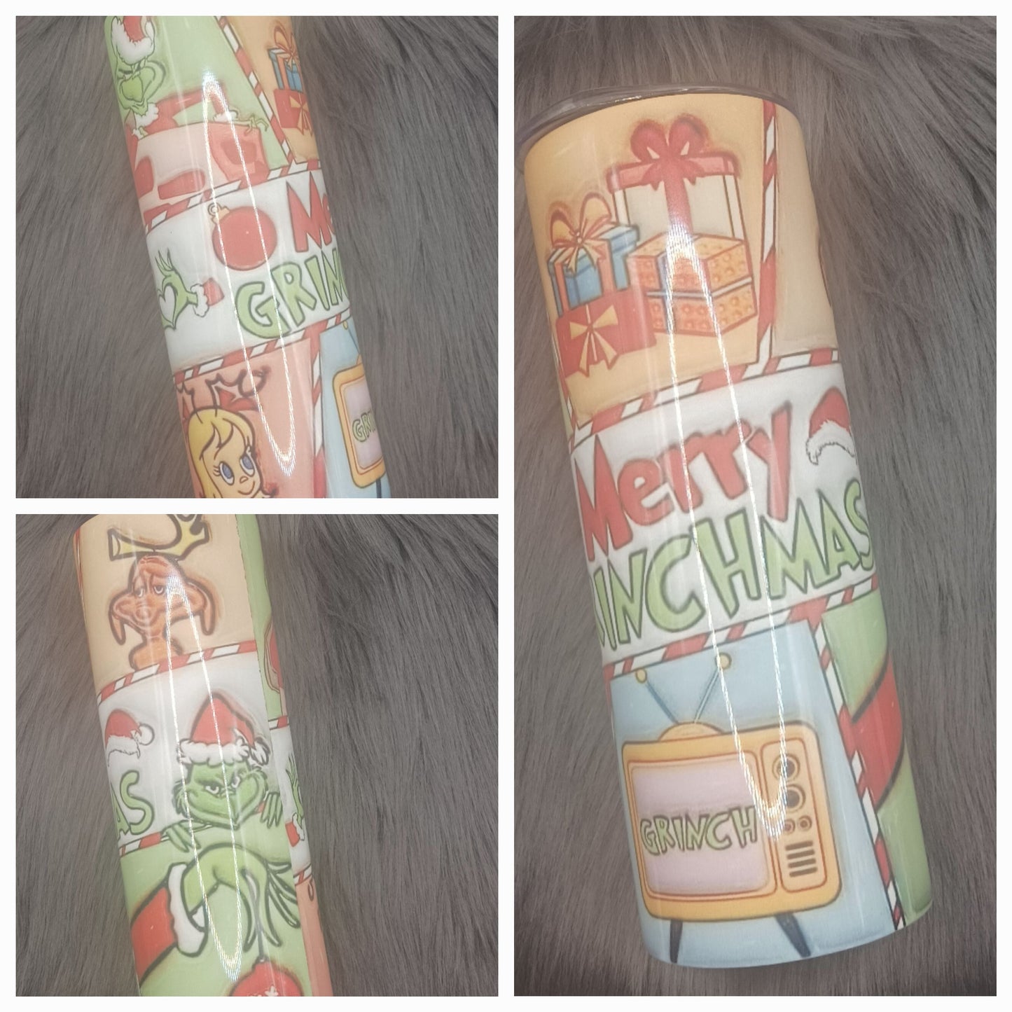 Merry grinchmas TV Tumbler