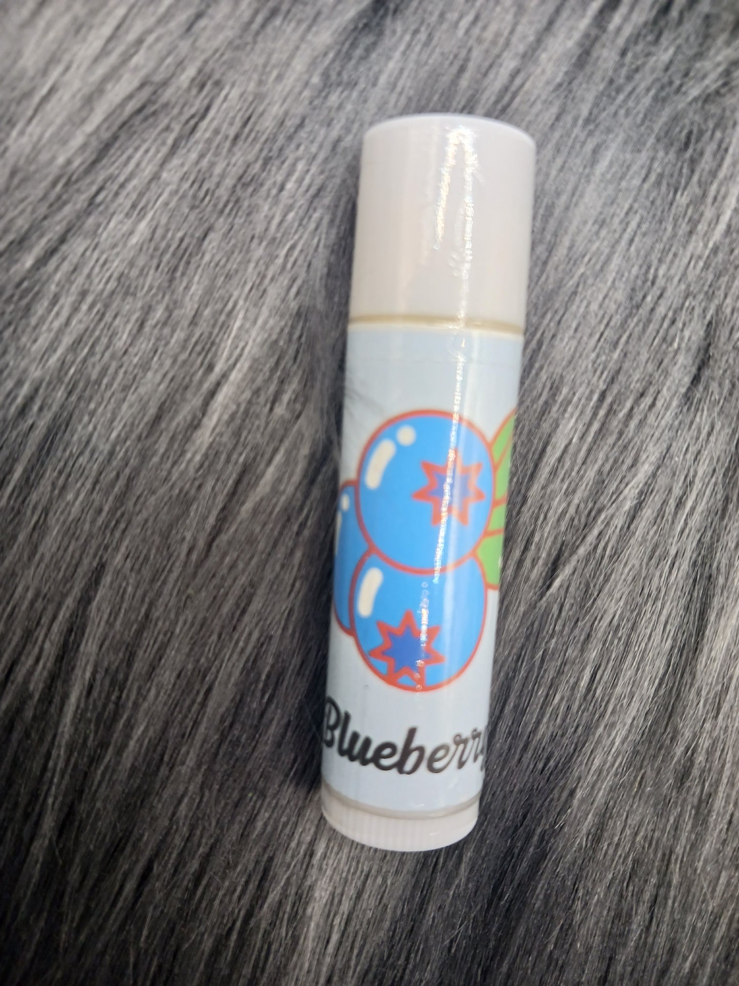 Blueberry flavored lip balm