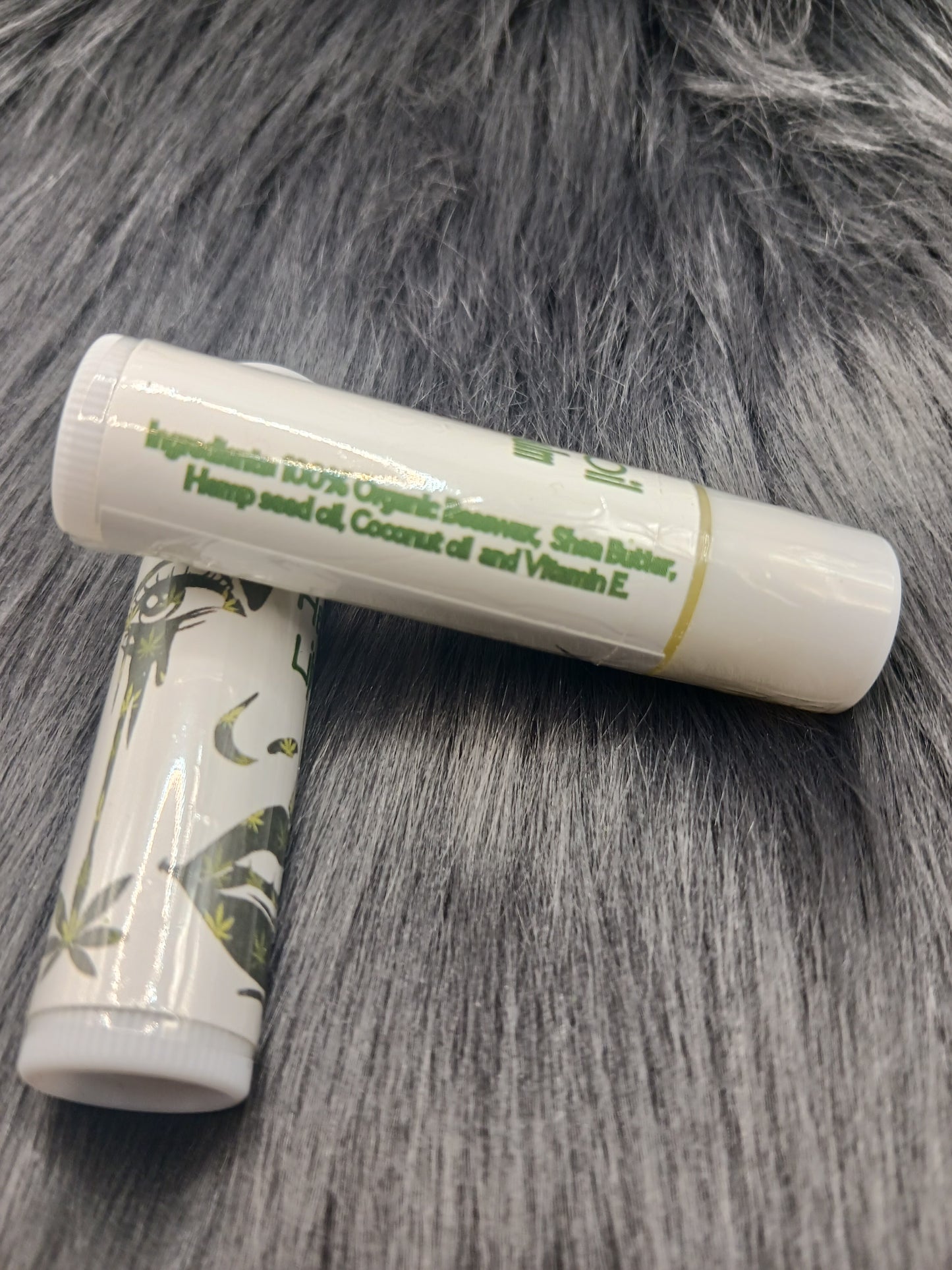 Hemp seed oil unflavored lip balm