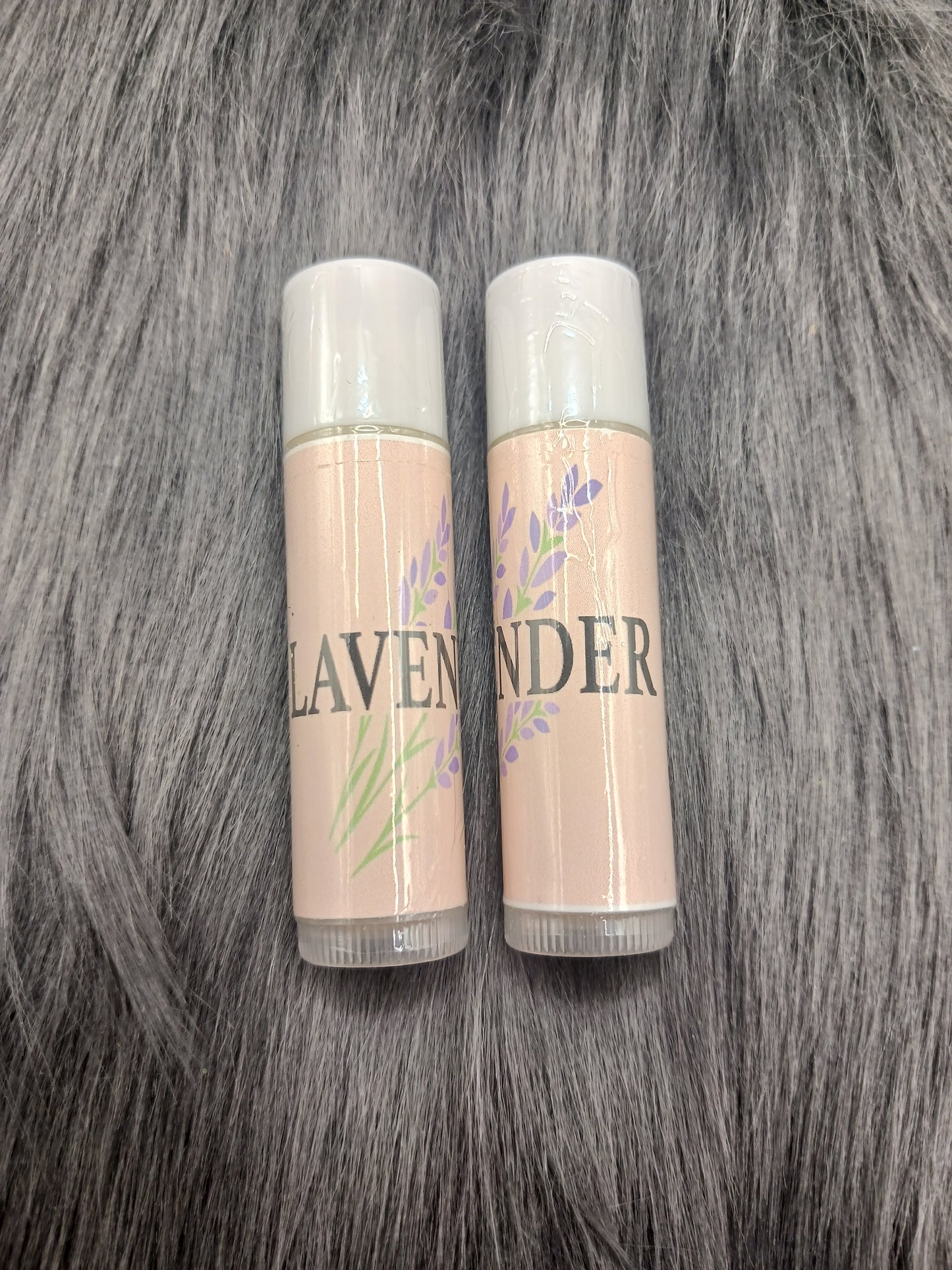 Lavender scented lip balm