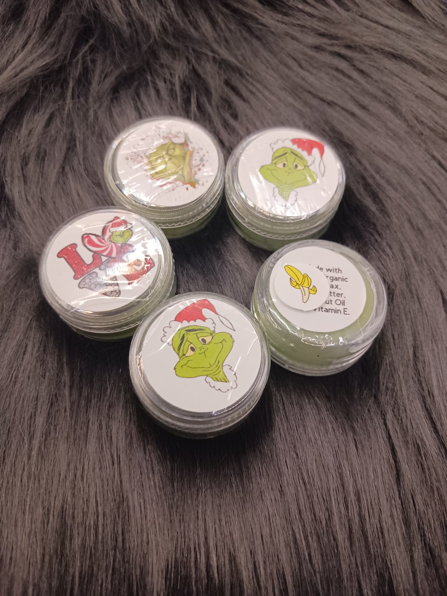 Green guy lip balms