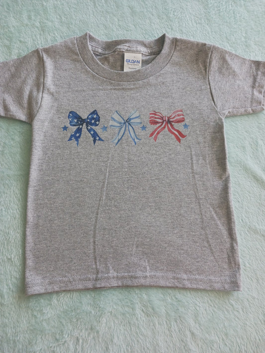 USA bows toddler Tshirt