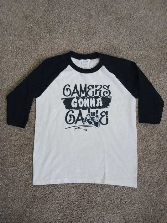 Gamers gonna game 3/4 sleeve T-shirt