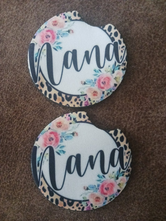 Nana car coasters