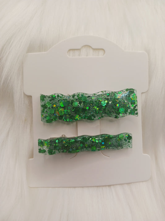 Sets of 2 handmade hair clips