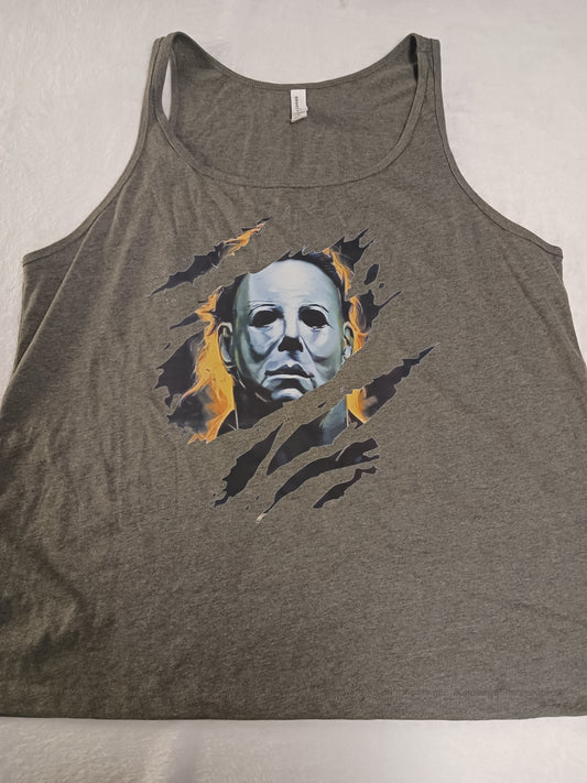 Horror Myers flowy tank top