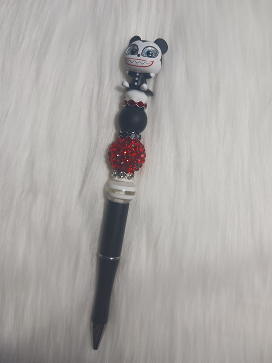 Adorable mouse beaded pen