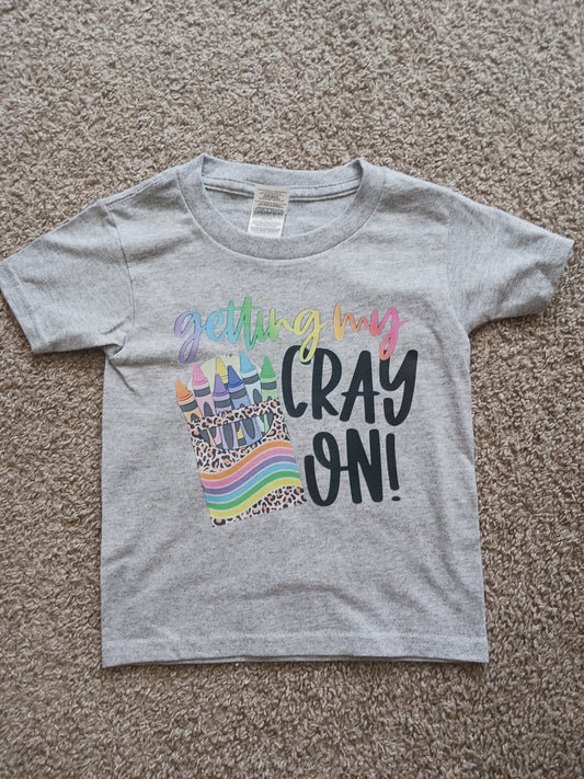 Getting my cray-on Tshirt