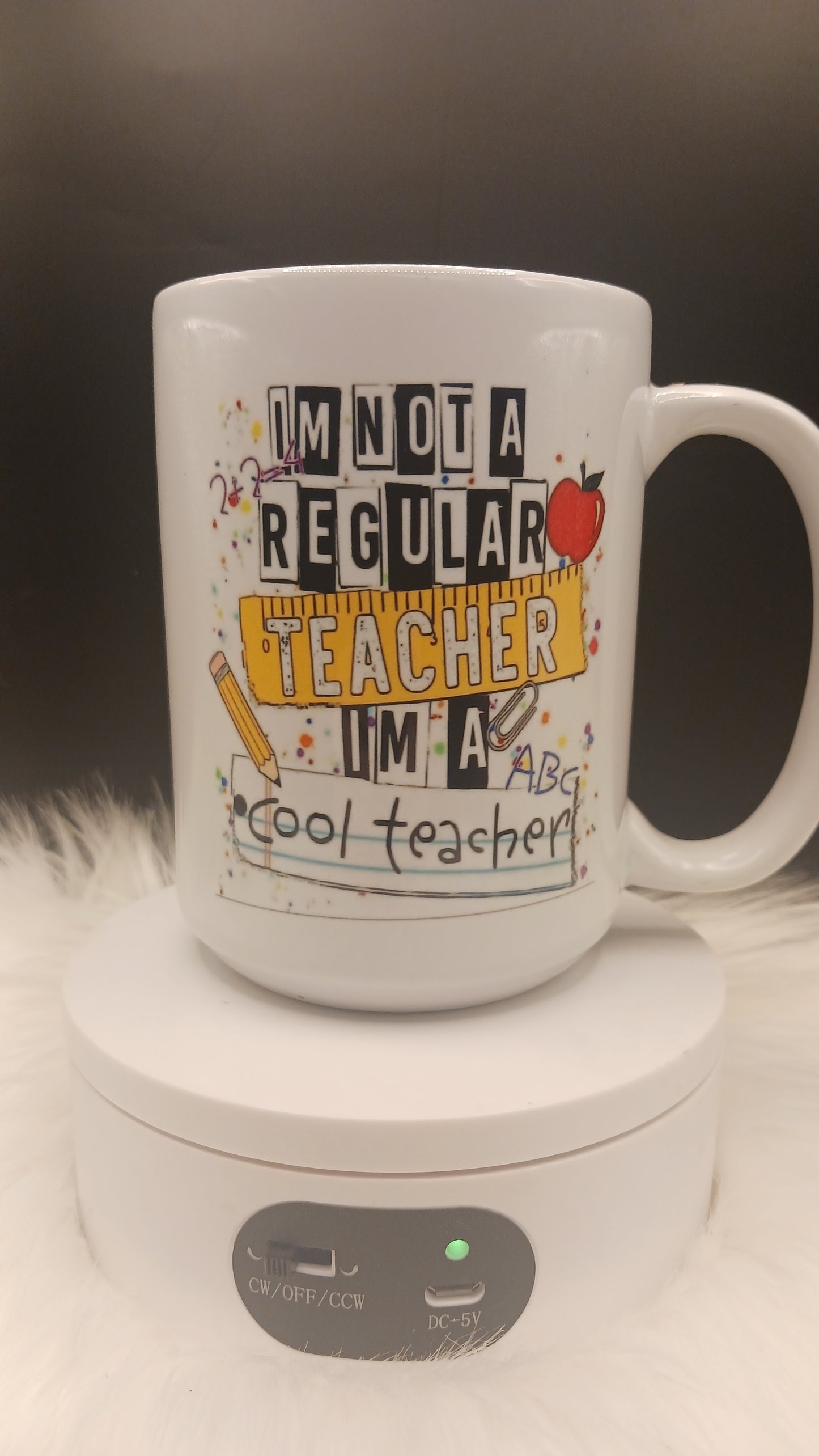 I'm the cool teacher coffee mug