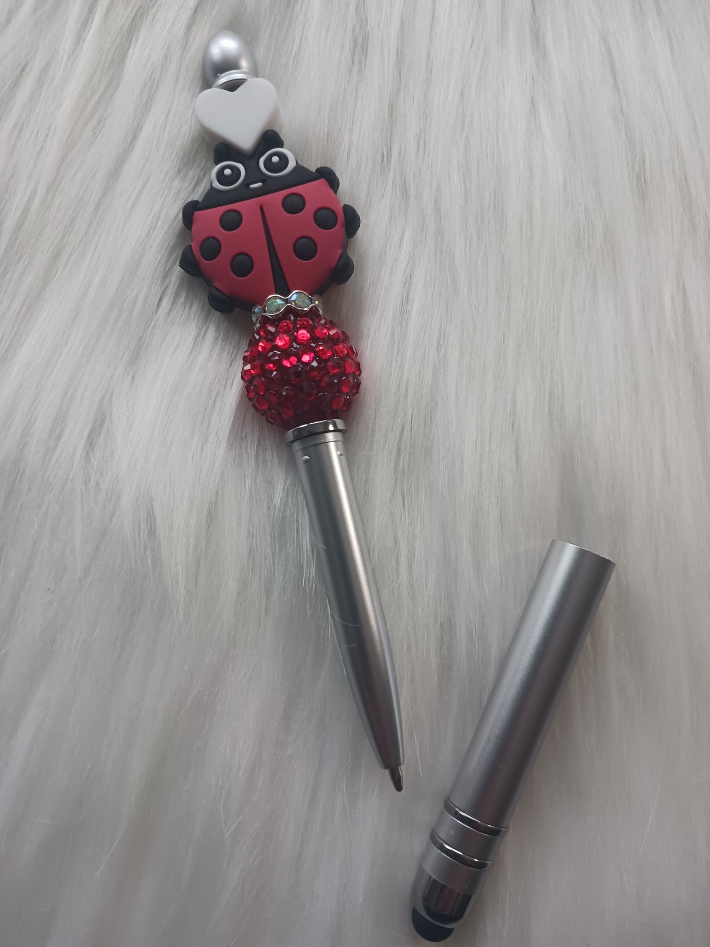 Ladybug pen and stylus in one