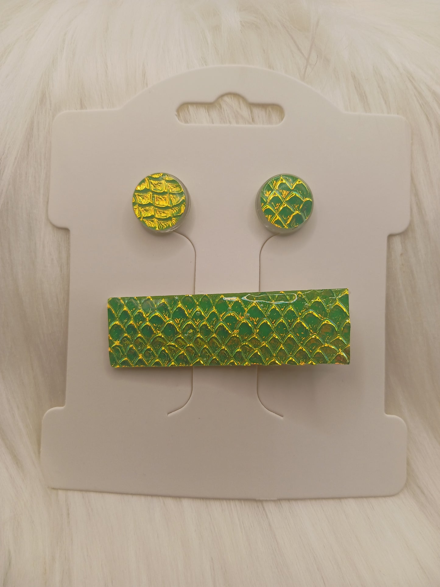 Hair clips with earrings sets