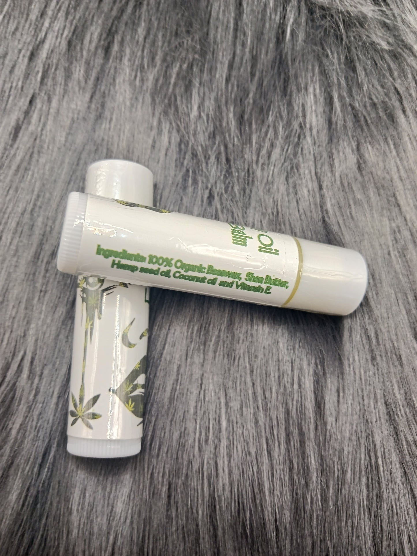 Hemp seed oil unflavored lip balm