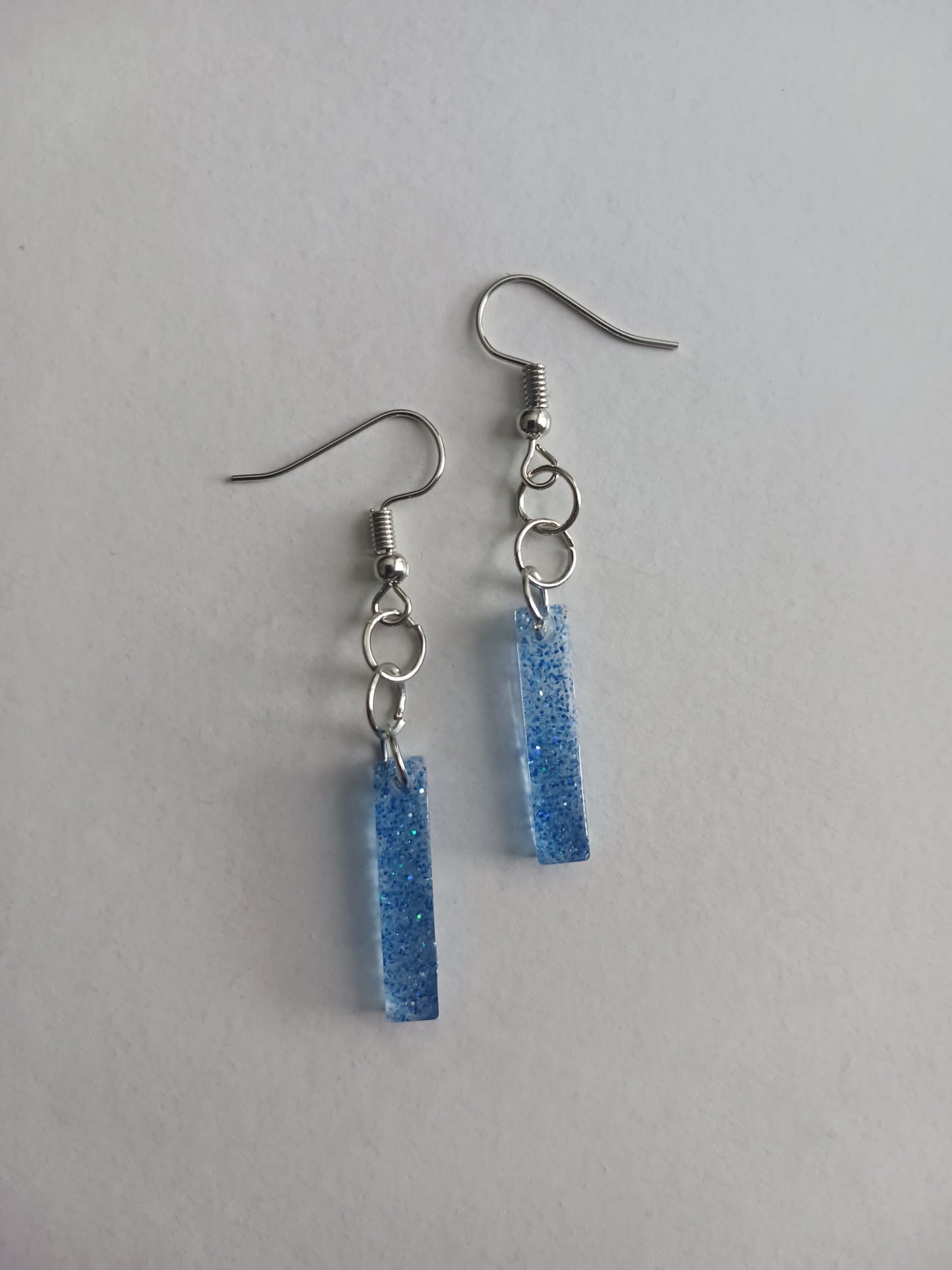 Handmade bar dangle earrings