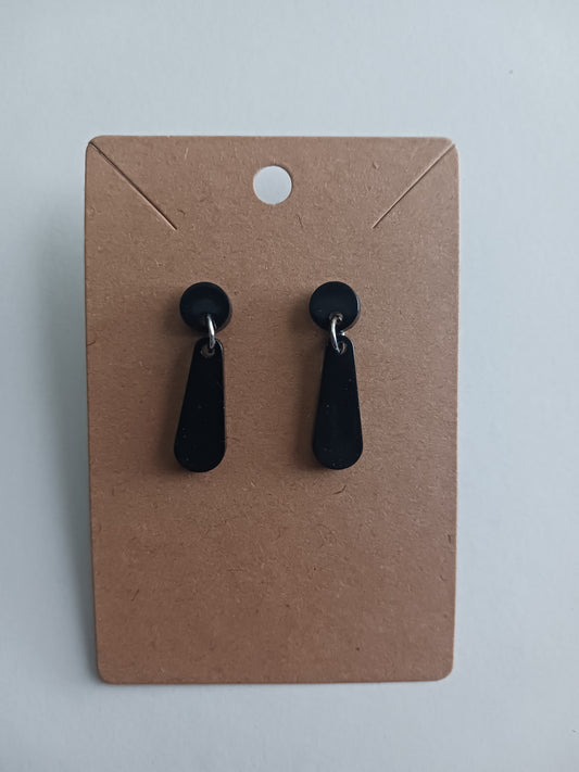 Handmade stud dangle earrings