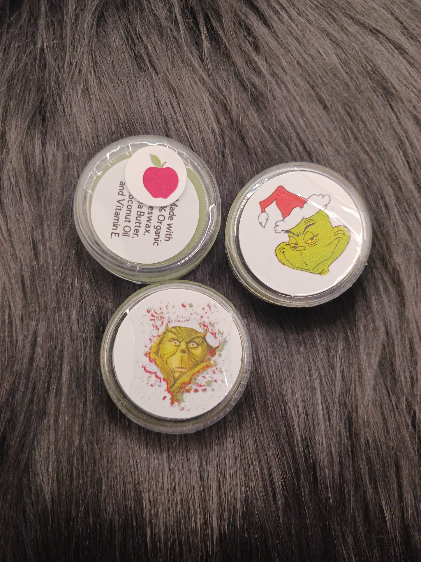 Green guy lip balms