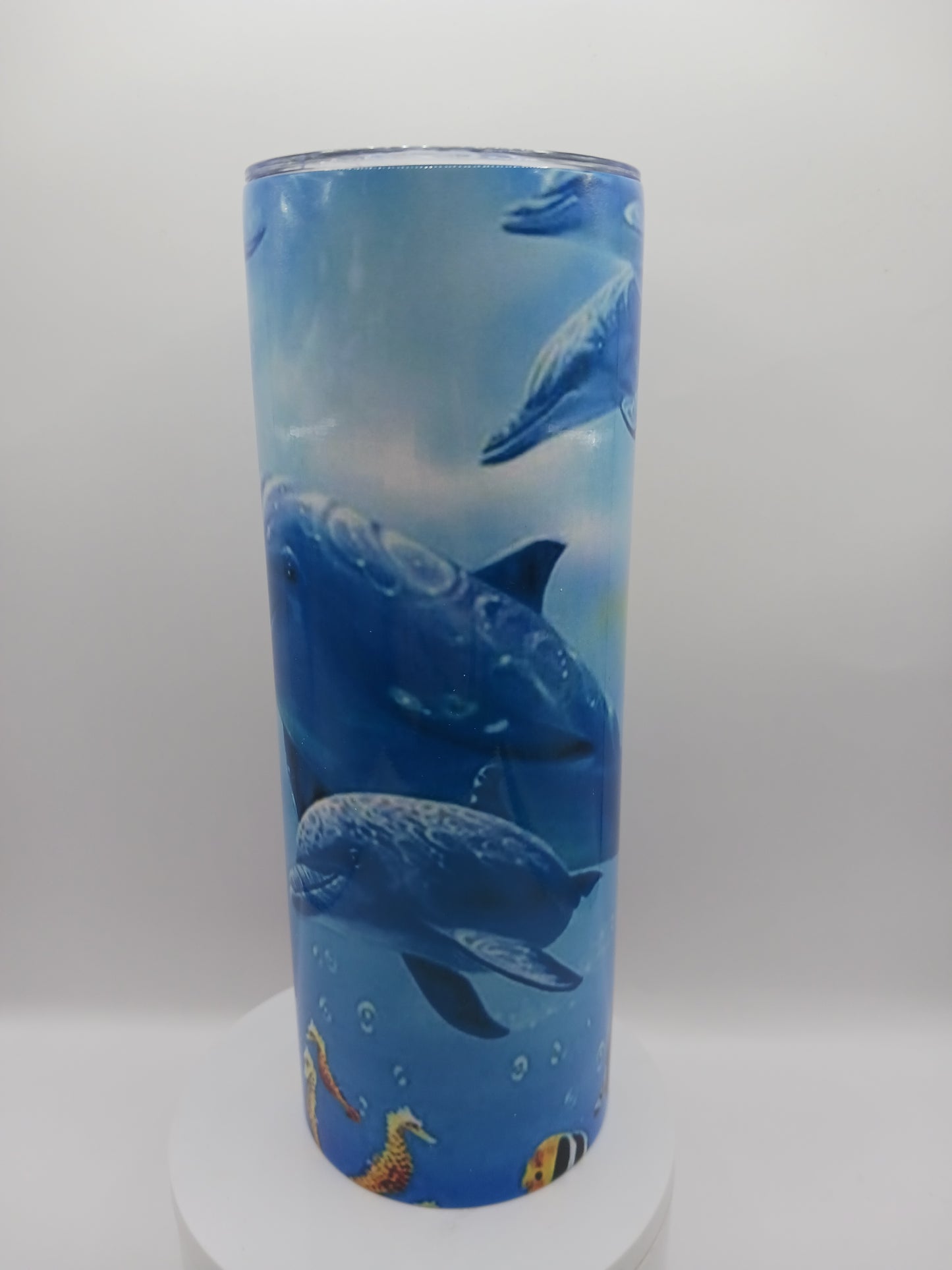 Dolphin sea animal tumbler