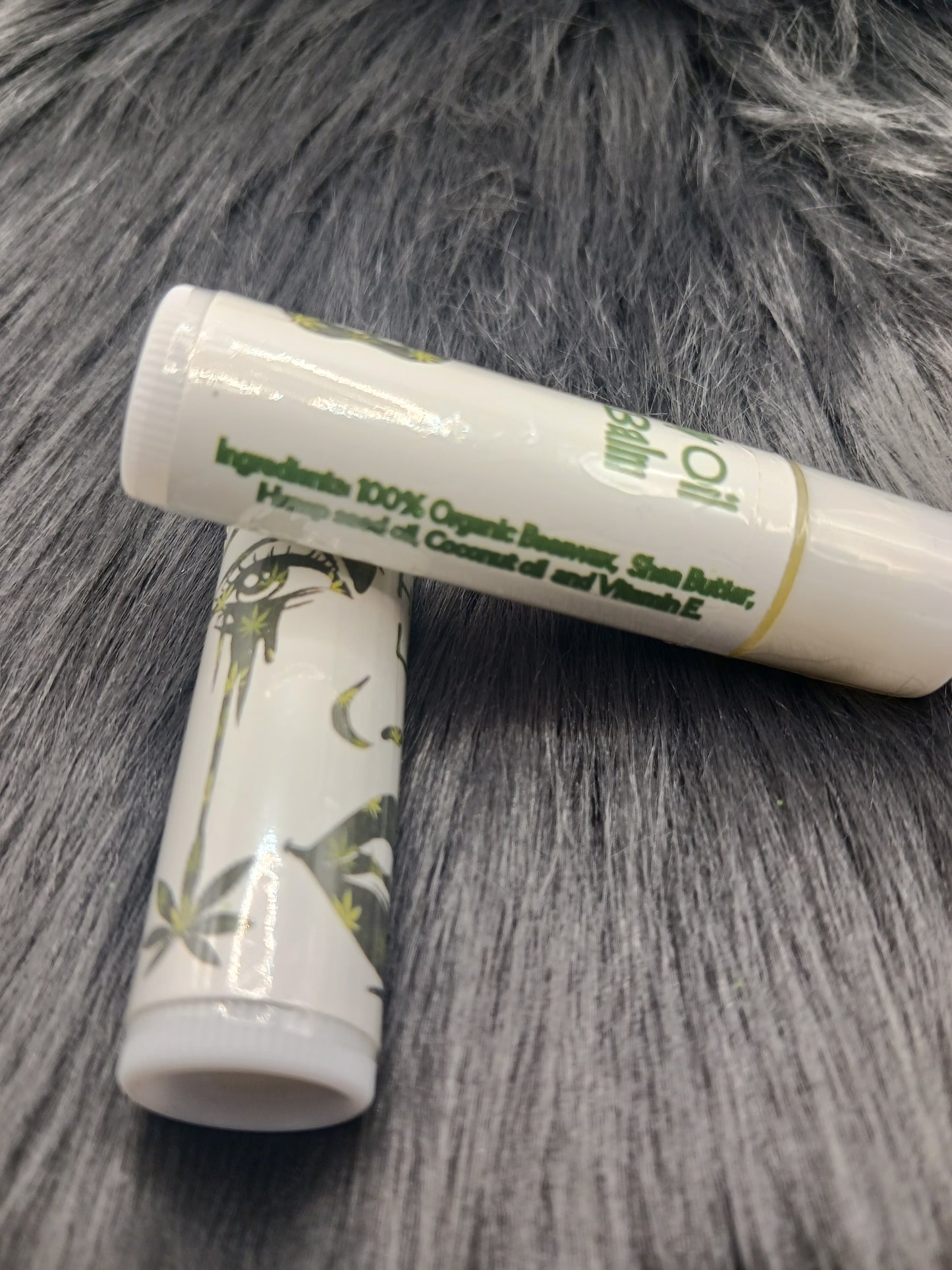 Hemp seed oil unflavored lip balm