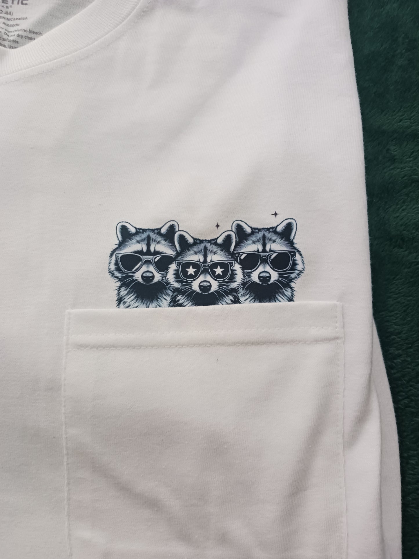 Trash panda pocket tshirt