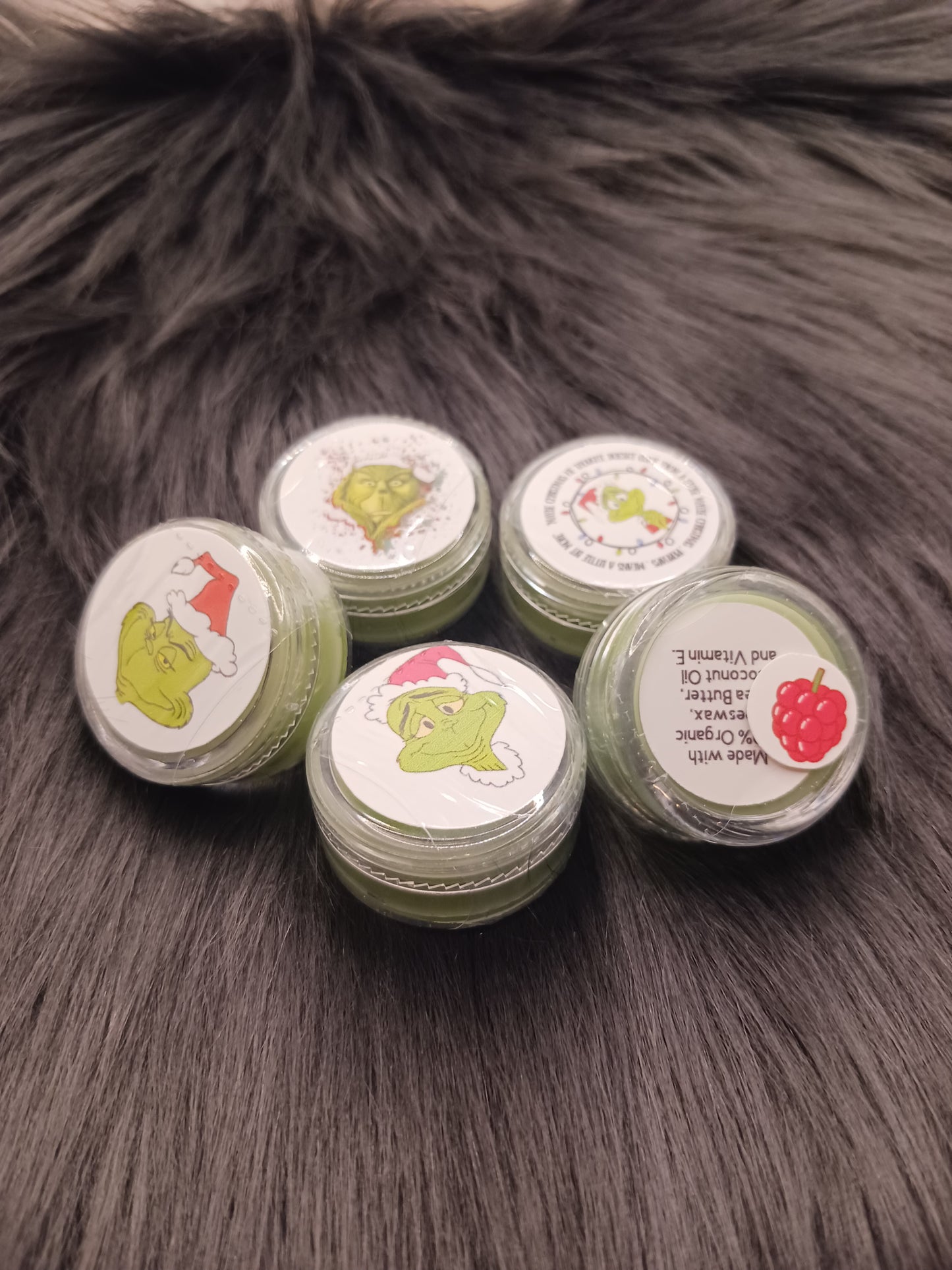 Green guy lip balms