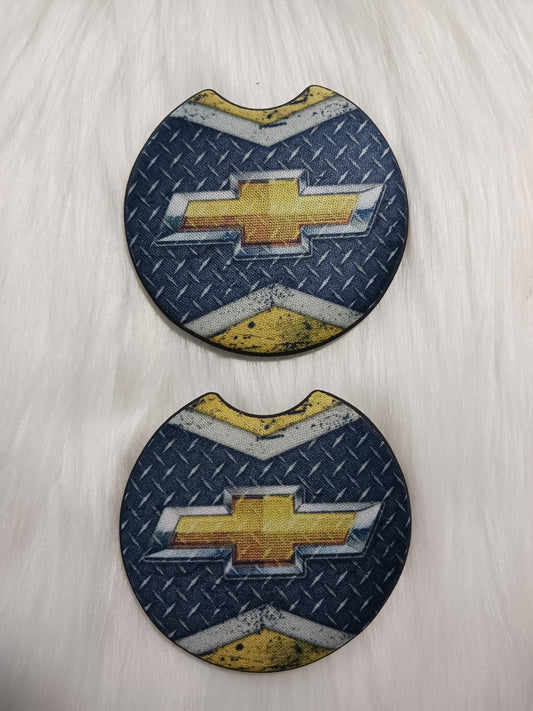 Bowtie car coasters