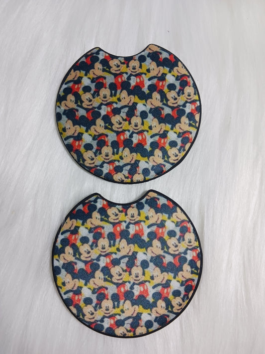 Many mouse car coasters