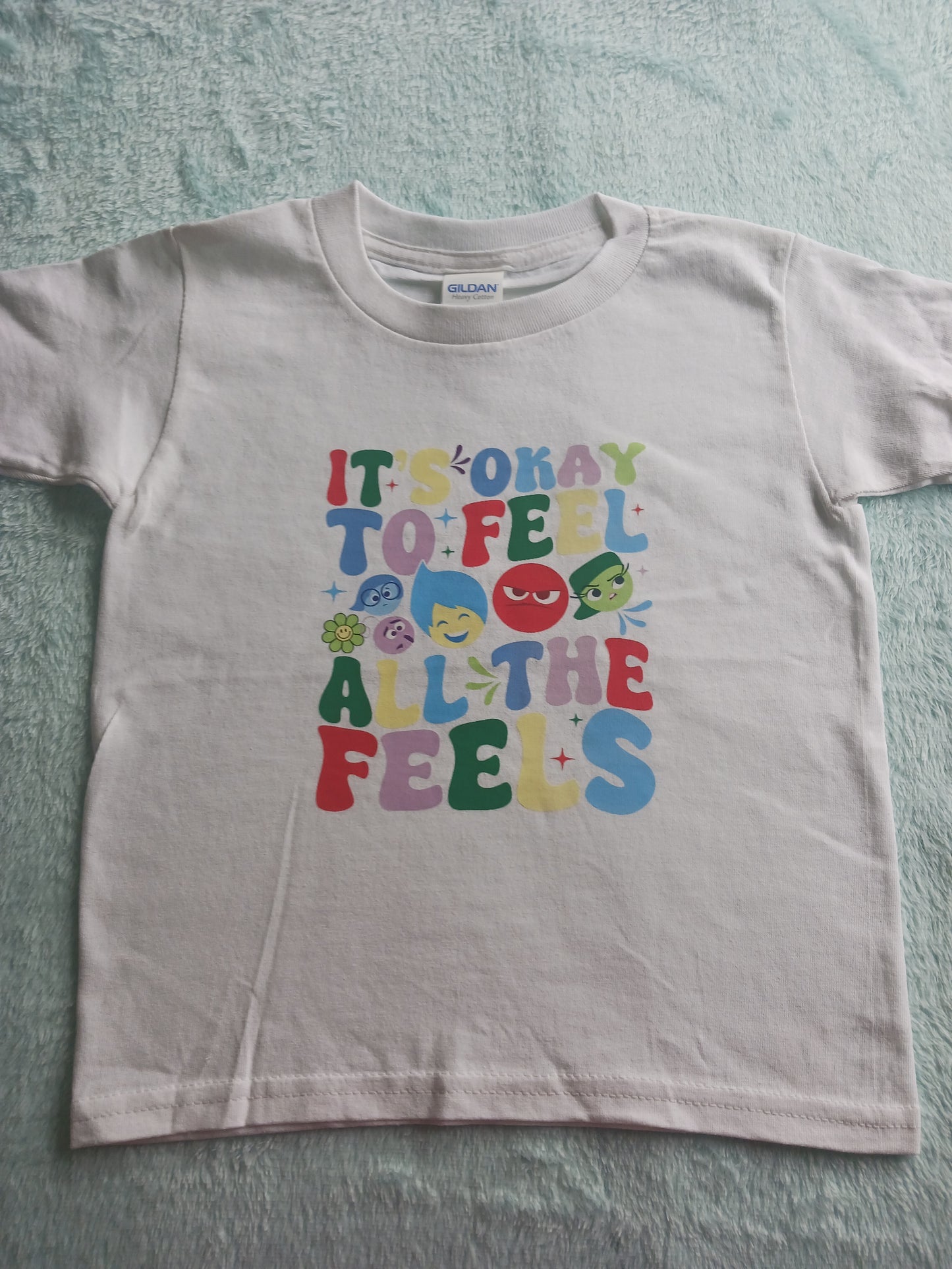 Feel all the feels toddler Tshirt