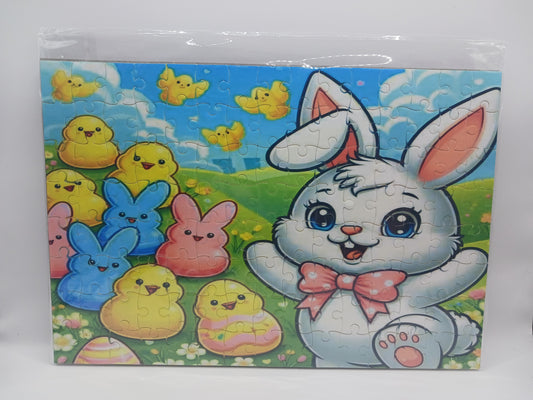 Easter bunny puzzle