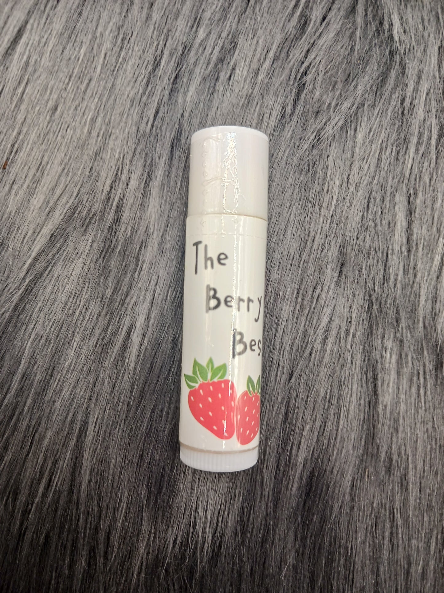 The Berry Best Strawberry flavored lip balm