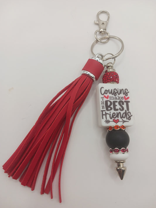 Cousins keychain