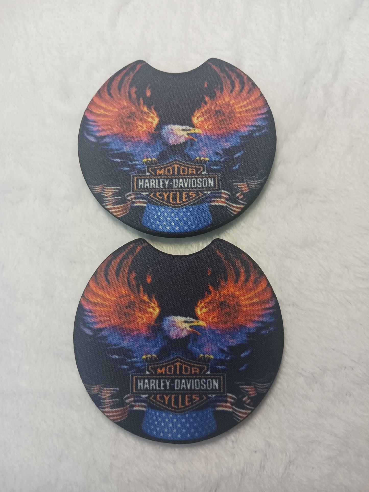 HD eagle car coasters