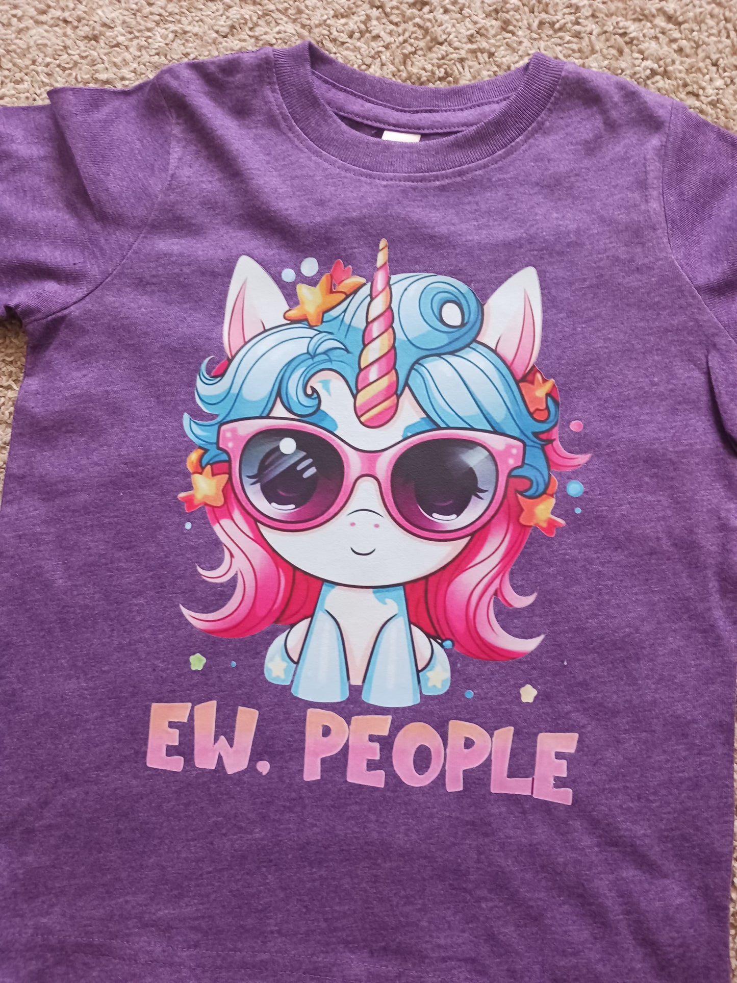 Ew people unicorn T-shirt