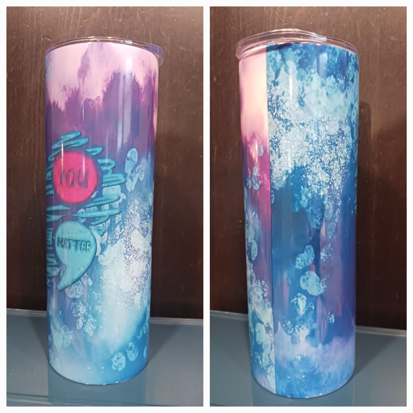 20 oz tumbler ( picture is slightly pixelated)