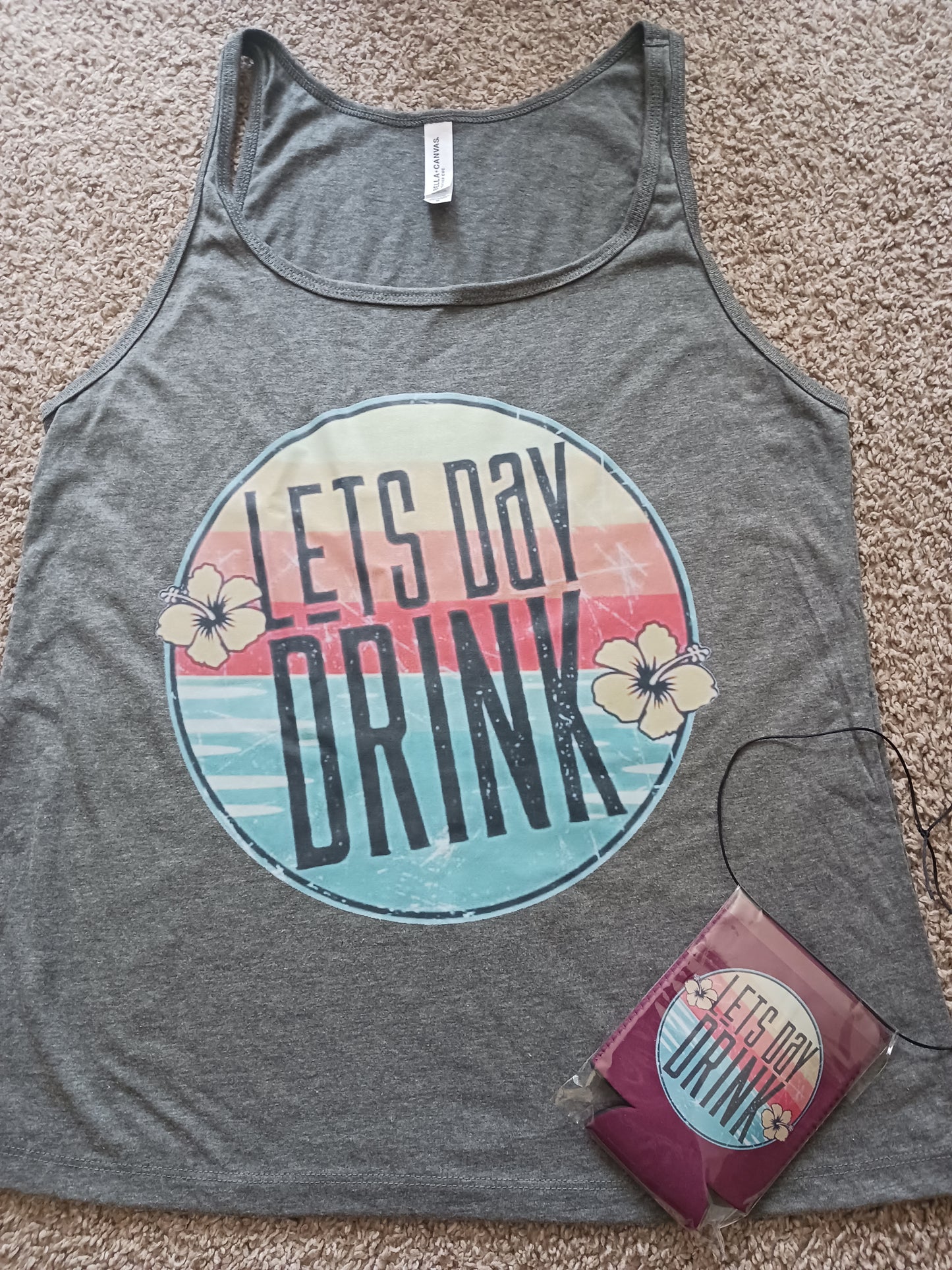 Let's day drink tank top