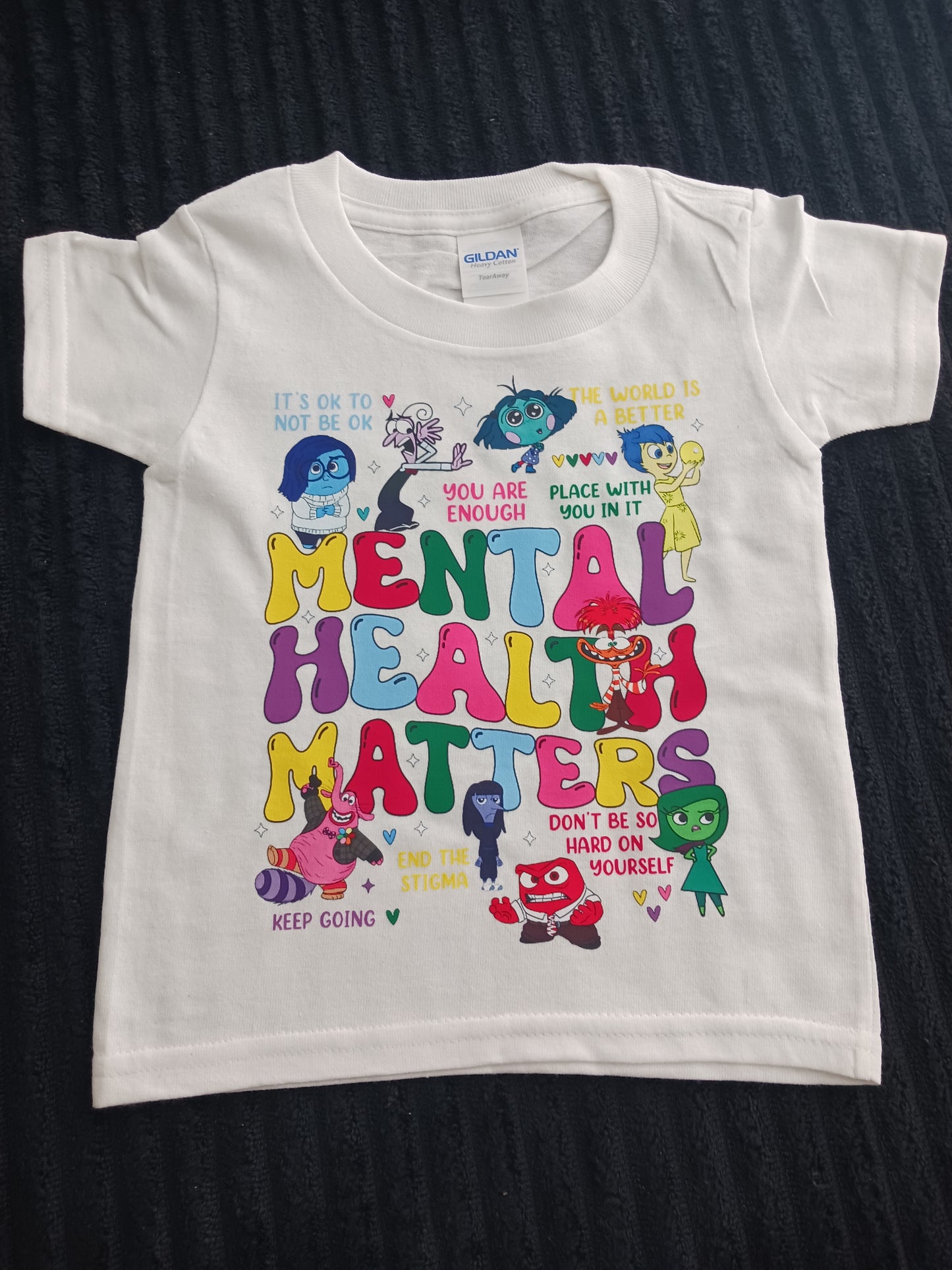 Mental health matters toddler Tshirt