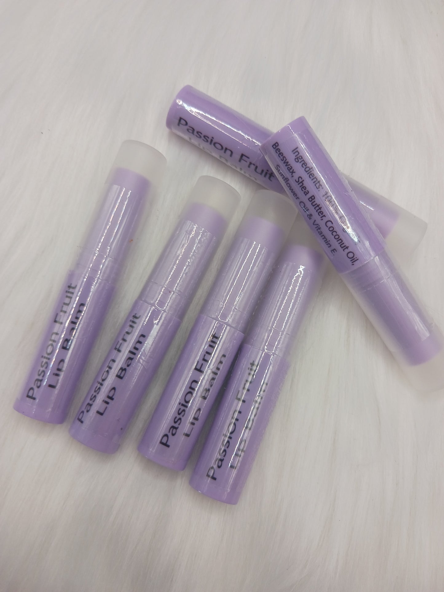 Passion fruit lip balm